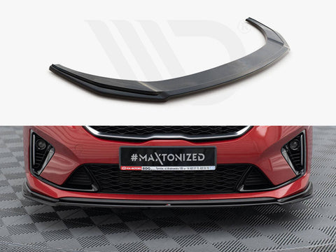 Maxton Design - FRONT SPLITTER V.2 KIA CEED GT / GT-LINE MK3 / PROCEED MK1