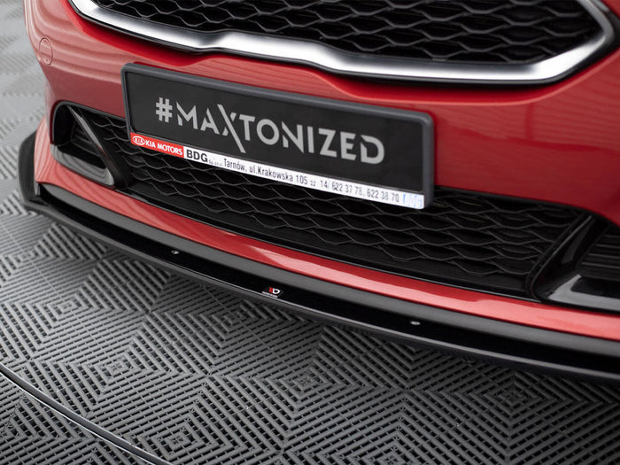 Maxton Design - FRONT SPLITTER V.3 KIA CEED GT / GT-LINE MK3 / PROCEED MK1