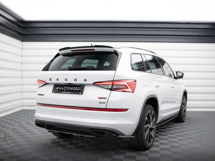 Maxton Design - SPOILER CAP V2 SKODA KODIAQ SPORTLINE / RS (2017-2023)