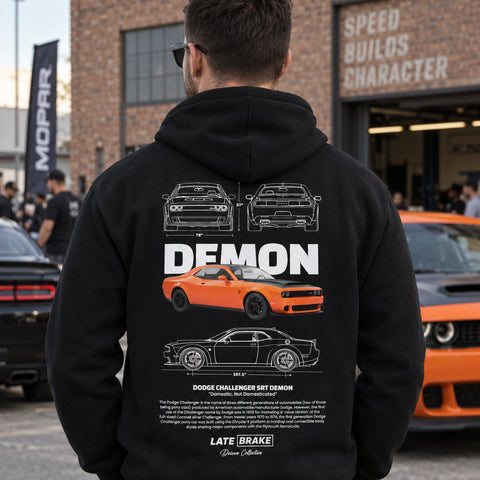 Challenger Demon Drivers Collective Hoodie