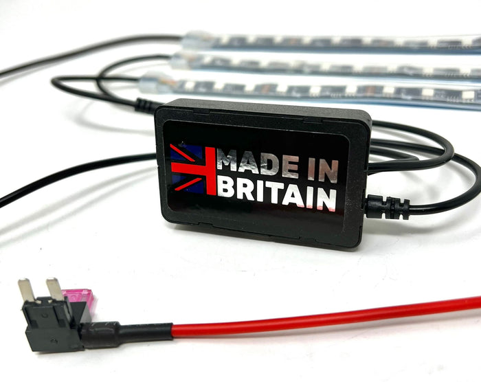 Chaser Edition Bluetooth RGB Footwell Strip Kit – MK4 Focus Interior LED Upgrade