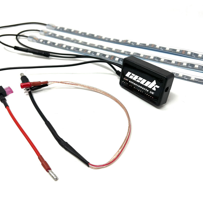 Chaser Edition Bluetooth RGB Footwell Strip Kit – MK4 Focus Interior LED Upgrade