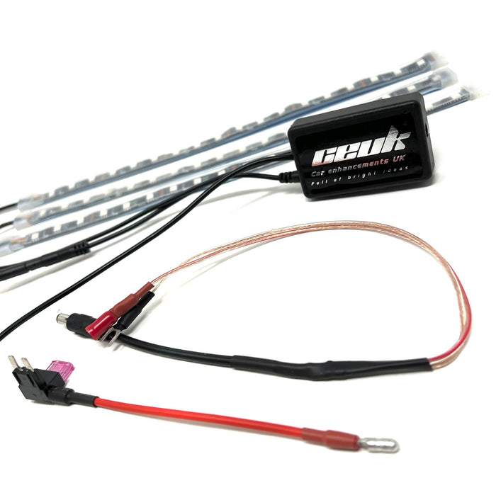 Chaser Edition Bluetooth RGB Footwell Strip Kit – MK4 Focus Interior LED Upgrade