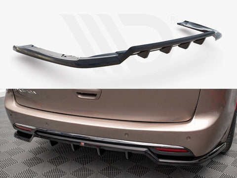 Maxton Design - CENTRAL REAR SPLITTER (VERTICAL BARS) CHRYSLER PACIFICA MK2