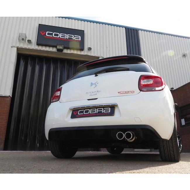 Cobra Exhausts - Citroen DS3 1.6 THP Cat Back Performance Exhaust | Car Enhancements UK