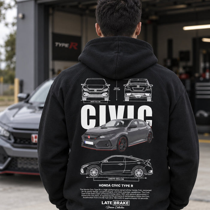Civic Type-R Drivers Collective Hoodie