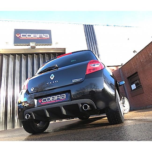 Cobra Exhausts - Renault Clio RS 197 (06-09) Cat Back Performance Exhaust | Car Enhancements UK