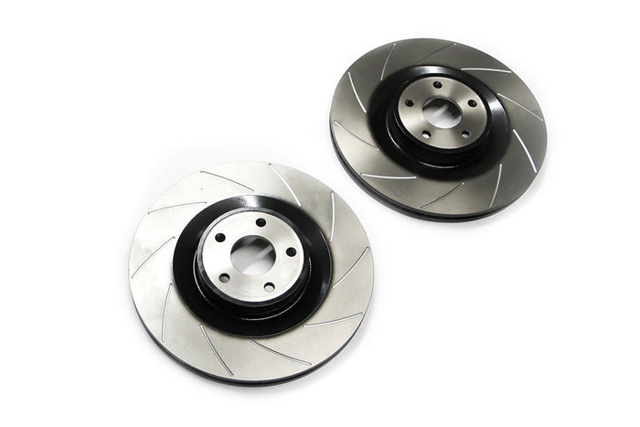 Auto Specialists 'Club Sport' grooved front discs for Focus RS MK3 - Car Enhancements UK