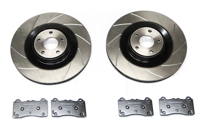 Auto Specialists 'Club Sport' grooved front discs for Focus RS MK3 - Car Enhancements UK