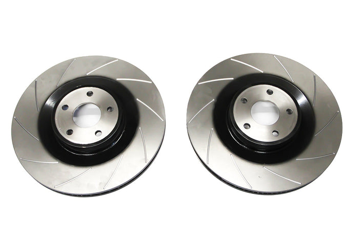 Auto Specialists 'Club Sport' grooved front discs for Focus RS MK3 - Car Enhancements UK