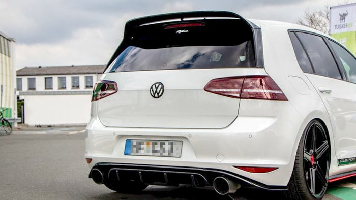 Maxton Design - Rear Valance VW GOLF MK7 GTI Clubsport (2016-2017)