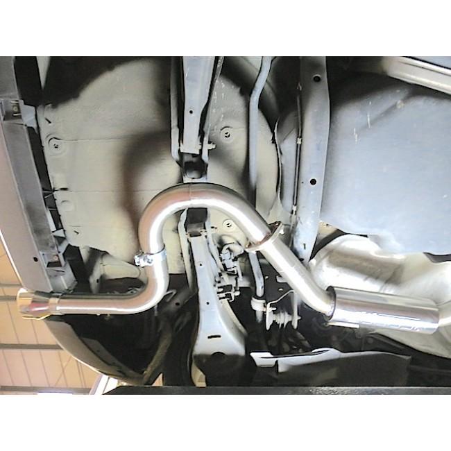 Cobra Exhausts - Audi A3 (8P) 2.0 TDI 2WD (2008-12) (5 Door) Single Tip Cat Back Performance Exhaust | Car Enhancements UK
