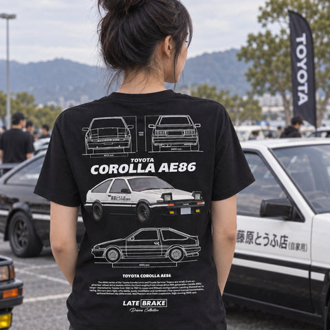 Corolla AE86 Drivers Collective T-Shirt