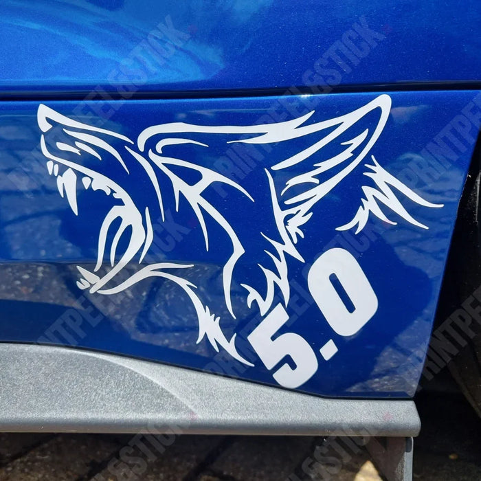Coyote 5.0 Decal Sticker Set (Pair)