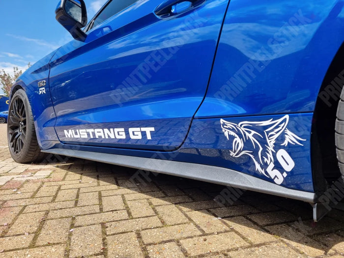 Coyote 5.0 Decal Sticker Set (Pair)