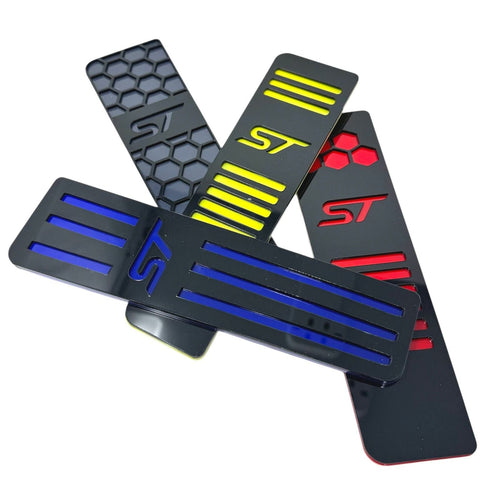 Car Enhancements UK - Dead Pedal (Multiple Designs & Colours) - Ford Fiesta MK8 / 8.5 All Models (2017-2024)