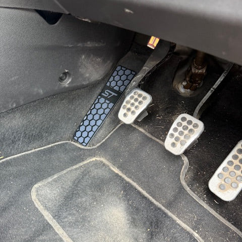 Car Enhancements UK - Dead Pedal (Multiple Designs & Colours) - Ford Fiesta MK7 / 7.5 All Models (2008-2017)
