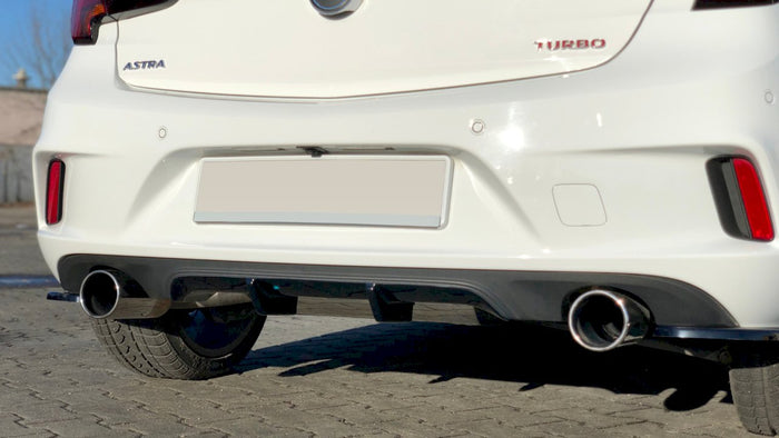 Maxton Design - REAR DIFFUSER OPEL/VAUXHALL ASTRA K OPC-LINE/VX-LINE (2015-2019)