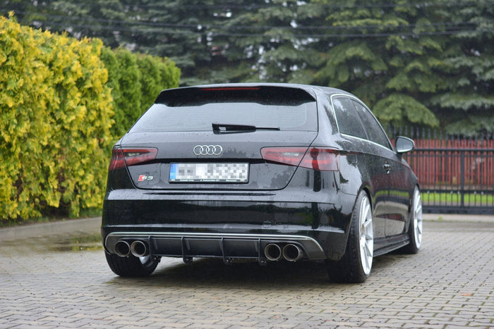 Maxton Design - REAR DIFFUSER AUDI S3 8V/A3 8V S-LINE
