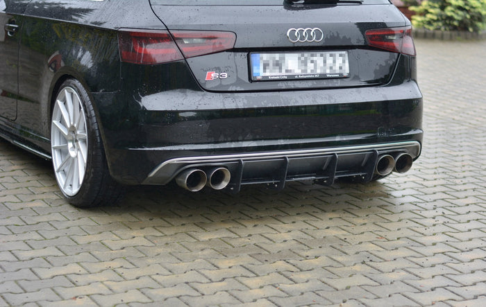 Maxton Design - REAR DIFFUSER AUDI S3 8V/A3 8V S-LINE