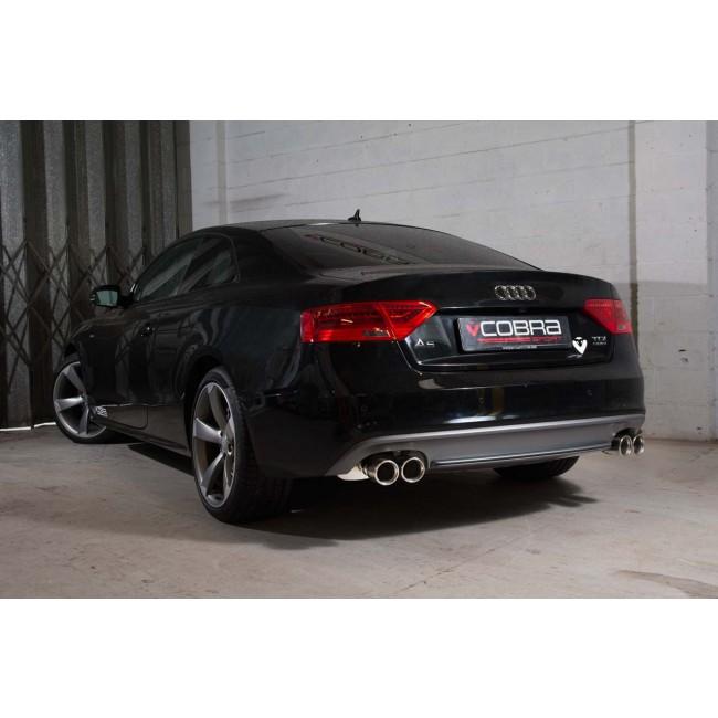 Cobra Exhausts - Audi A5 2.0 TDI Coupe (S-Line) Dual Exit S5 Style Performance Exhaust Conversion | Car Enhancements UK