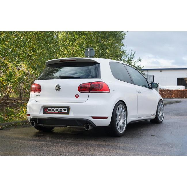 Cobra Exhausts - VW Golf GTD (Mk6) 2.0 TDI (5K) (09-13) Venom Box Delete GTI Style Cat Back Performance Exhaust | Car Enhancements UK
