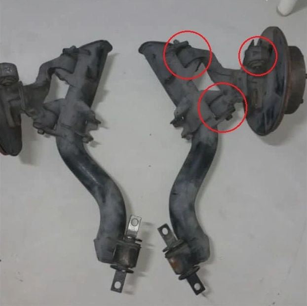 Honda Civic MK7 EP (2001-2005) Rear Suspension Arms / Hub Knuckle Bushes