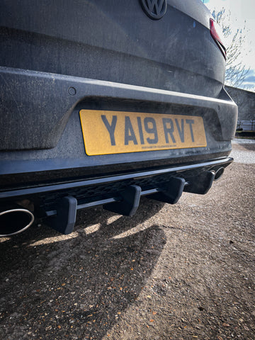 Volkswagen Golf MK7.5 R Diffuser Fins - TRC Performance Styling