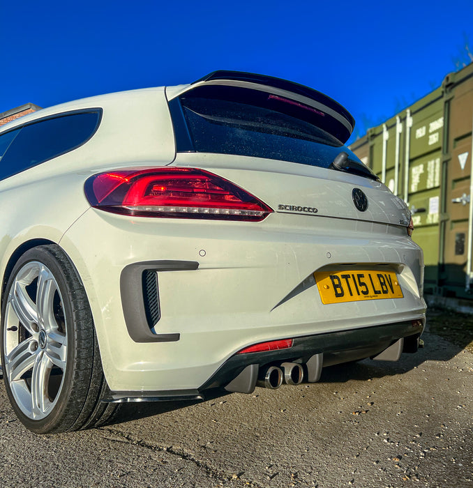 Volkswagen Scirocco R-Line 4 Diffuser Fins - TRC Performance Styling