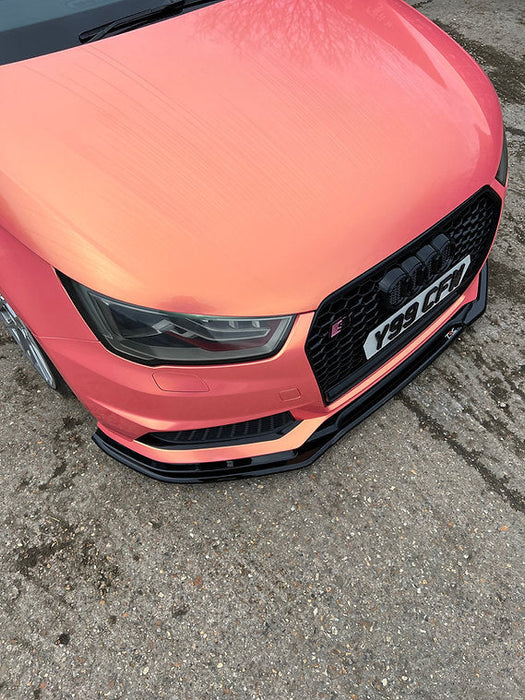 Audi S1 8X V2 Front Splitter - TRC Performance Styling