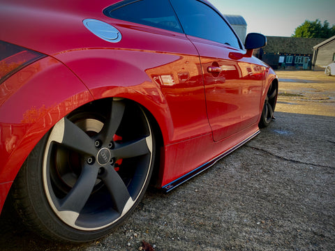 Audi TTS/ S-Line MK2 FL Side Skirt Splitter - TRC Performance Styling