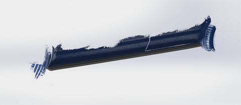 Triple R Composites - Volkswagen Transporter T6 Sportline Long Wheelbase - Side Skirt Splitters