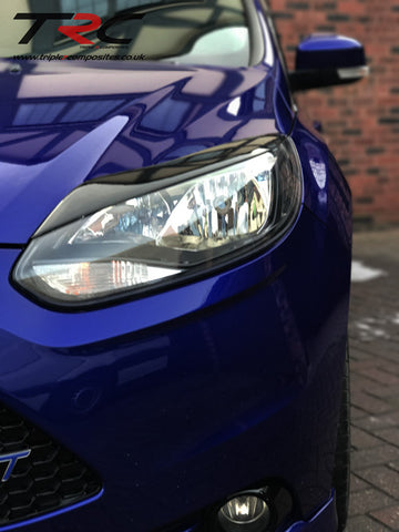 Ford Focus MK3 ST250/ MK3 ZS Headlight Brows - TRC Performance Styling