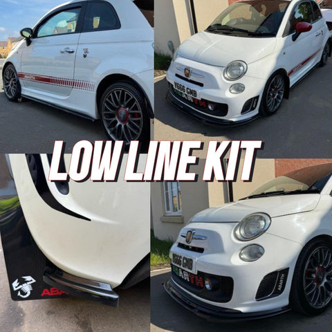 Fiat Abarth 500 Series 3 Low Line Kit - TRC Performance Styling
