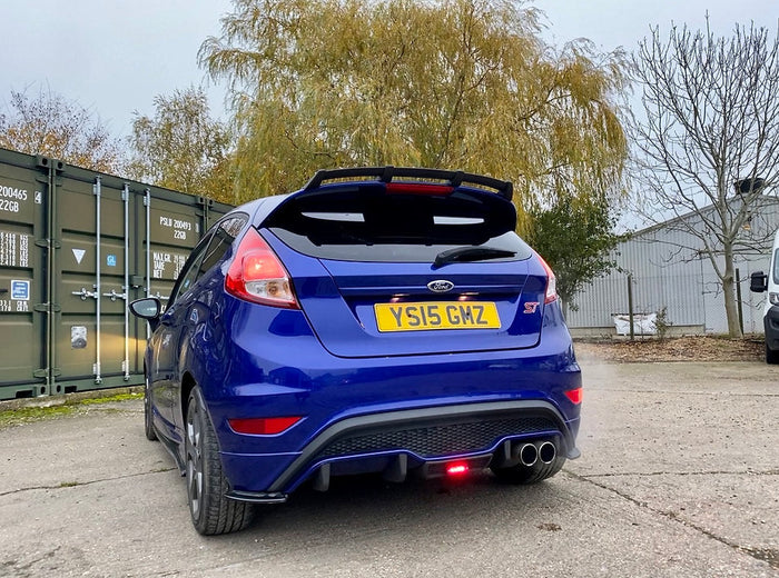 Triple R Composites - Ford Fiesta MK7 & MK7.5 (Zetec S / ST Line & ST) Rear Spoiler Raised Extension | Car Enhancements UK