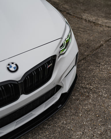 Dark Ghost - BMW M2 F87 Competition Front Splitter - TRC Performance Styling