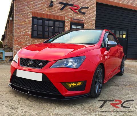 SEAT Ibiza 6P (MK5) FL FR / Cupra Front Splitter - TRC Performance Styling