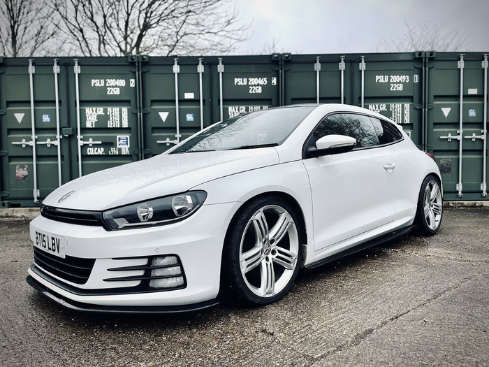 Volkswagen Scirocco R-Line FL Front Splitter - TRC Performance Styling