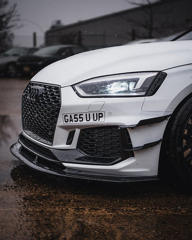 Dark Ghost - Audi RS5 B9 Front Canards - TRC Performance Styling