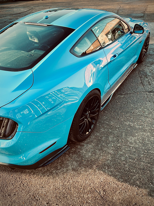 Triple R Composites - Ford Mustang GT 5.0L PFL Side Skirt Splitters | Car Enhancements UK