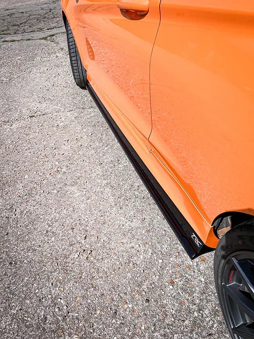 Triple R Composites - Ford Fiesta MK8 & MK8.5 ST / ST-Line V2 Side Skirt Splitters | Car Enhancements UK