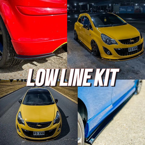 Vauxhall Corsa D LE Low Line Kit - TRC Performance Styling