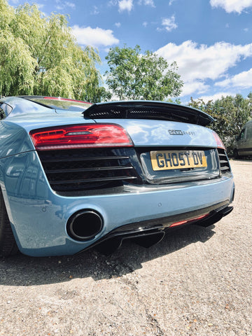 Dark Ghost - Audi R8 Gen 1 Diffuser Extension - TRC Performance Styling