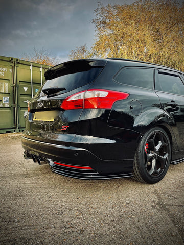 Ford Focus MK3 ST250 PFL & FL Estate Rear Spats - TRC Performance Styling