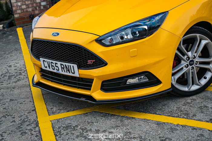 Ford Focus Types R Kidnapping Triple R Composites - Ford Focus MK3.5 ST250 V1 Front Splitter | Car ...
