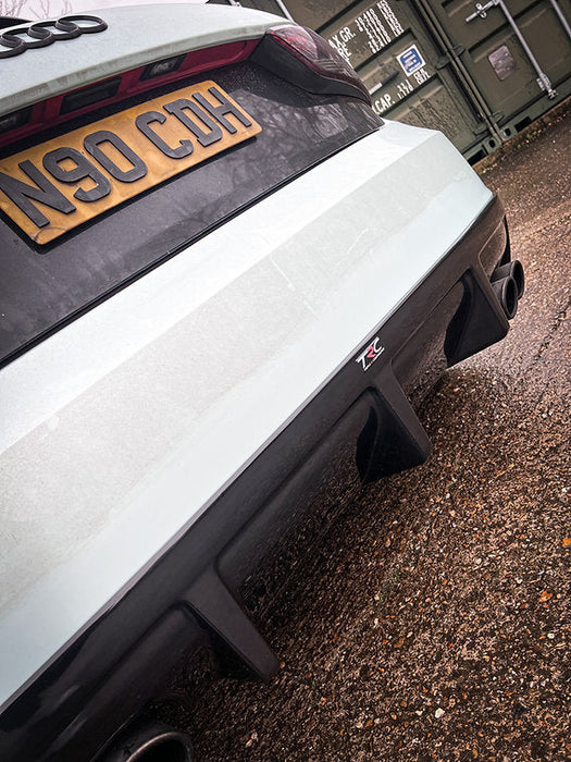 Audi S1 8X Rear Finned Diffuser - TRC Performance Styling