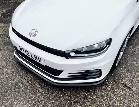 Volkswagen Scirocco R-Line FL Front Splitter - TRC Performance Styling