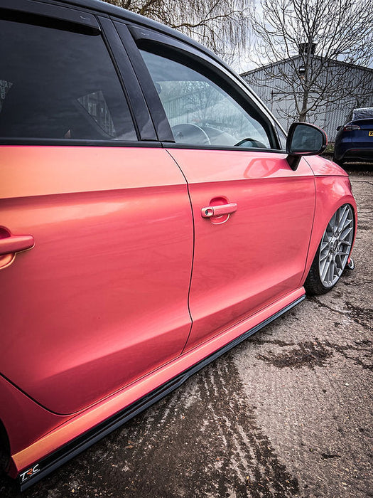 Audi S1 8X V2 Side Skirt Splitters - TRC Performance Styling