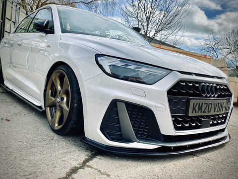 Audi A1 S-Line 8Y Front Splitter - TRC Performance Styling