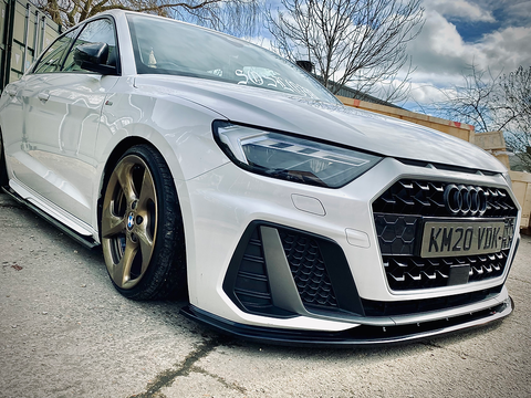Audi A1 S-Line 8Y Front Splitter - TRC Performance Styling